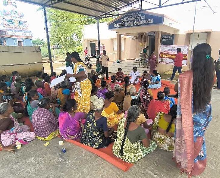 குடிநீர் பிரச்சினை: தென்மேல்பாக்கம் கிராம சபை கூட்டத்தில் கோரிக்கை