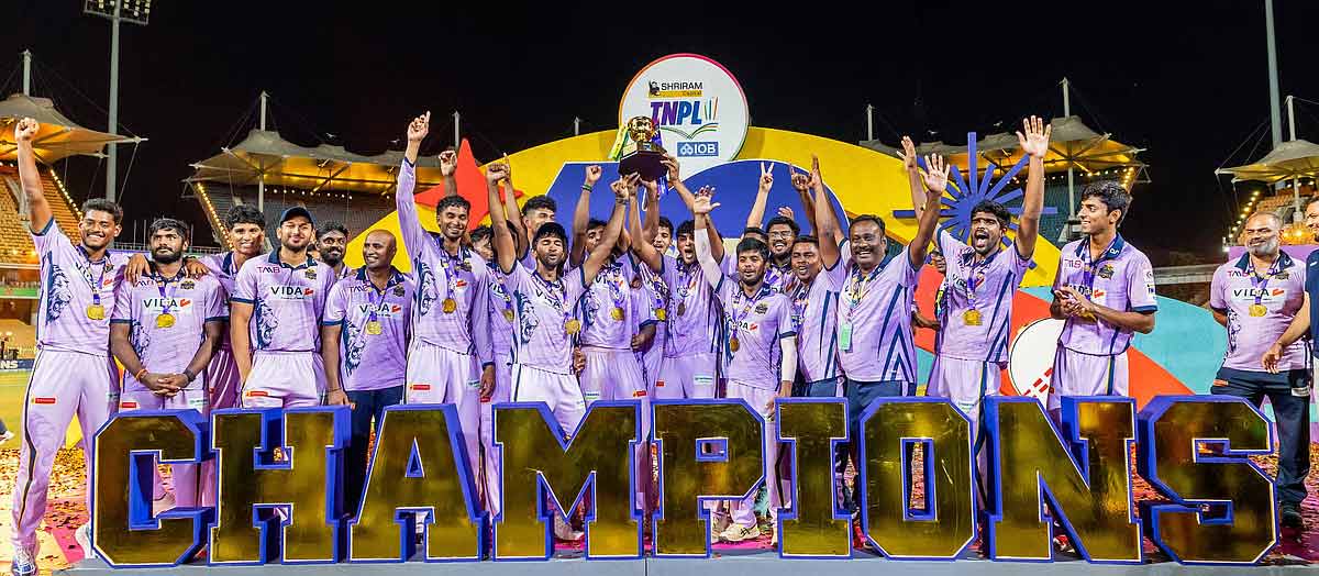 மதுரையை வீழ்த்தி கோவை கிங்ஸ் சாம்பியன்: 3வது TNPL கோப்பை