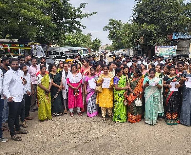 உதயநிதிக்கு எதிராக செங்கல்பட்டில் தவெக ஆர்ப்பாட்டம்…