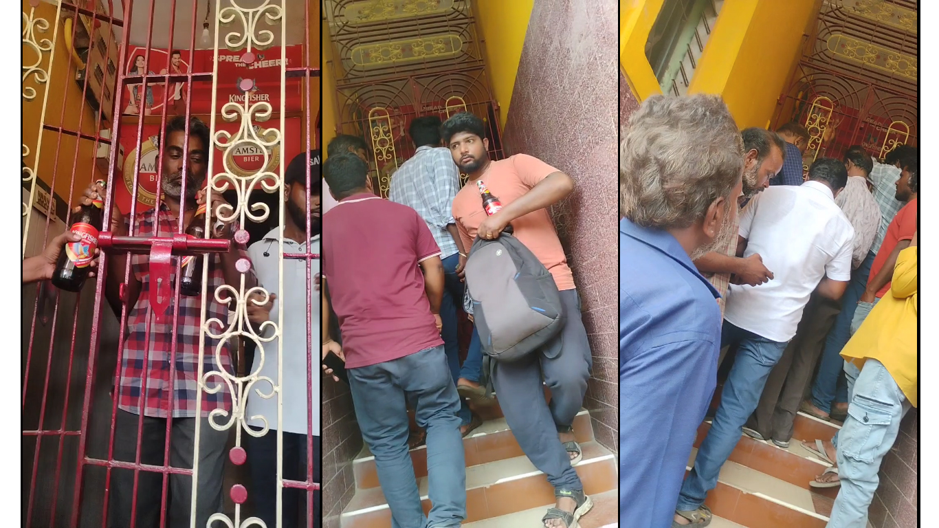 செங்கல்பட்டு ஹோட்டலில் தடையில்லா மது விற்பனை – இங்கேயுமா?