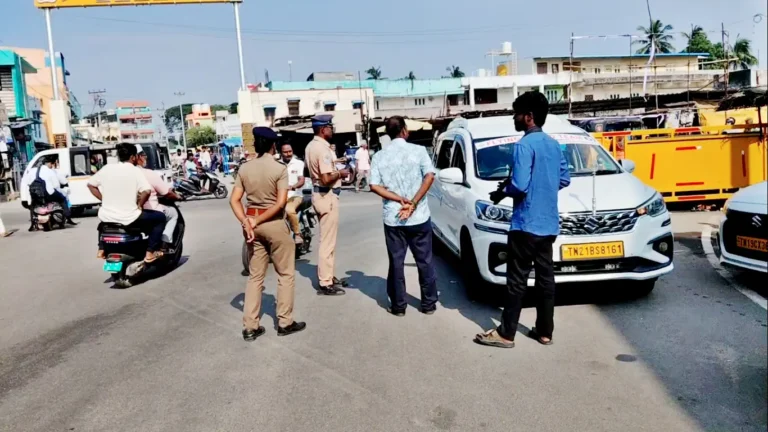 மதுராந்தகம் இடைத்தேர்தல் – தீவிர வாகன சோதனையில் பறக்கும் படையினர்