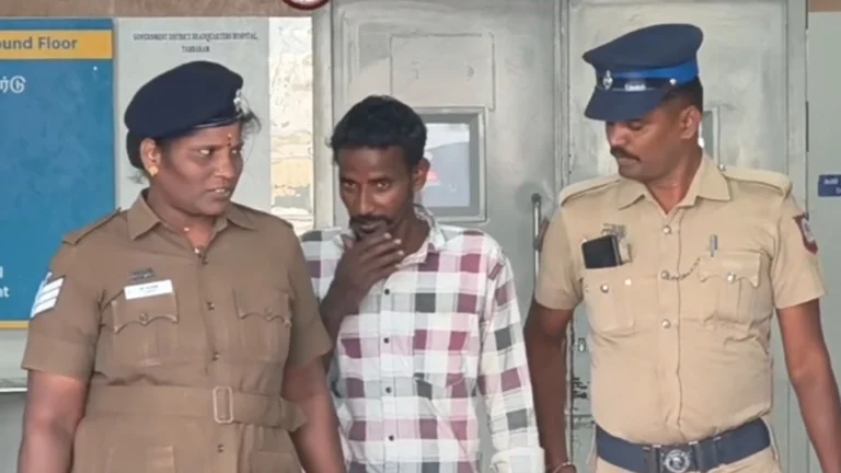 மாடம்பாக்கத்தில் சிறுமிக்கு பாலியல் தொல்லை - போலீஸ் முதுகின் பின் மறைந்த இளைஞன்!