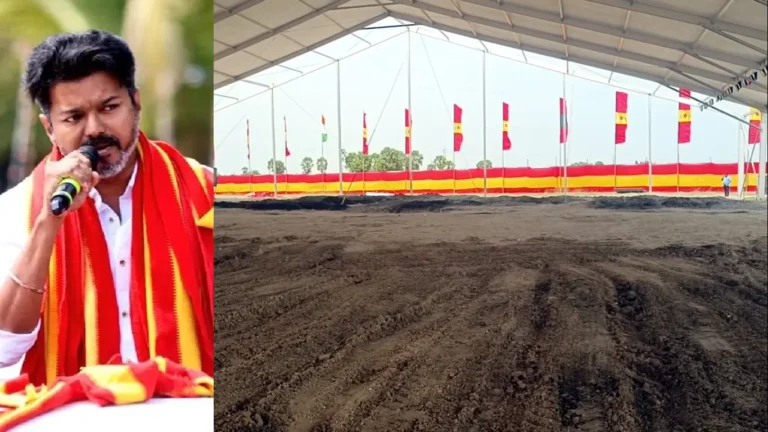 மதுராந்தகம் விஜய் பொதுக்கூட்டம் - ஆத்தூர் அருகே 40 ஏக்கரில் பிரம்மாண்ட ஏற்பாடுகள்