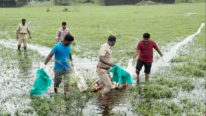 வயல்வெளியில் அழுகிய நிலையில் ஆண் சடலம்! – திருக்கச்சூரில் கொலையா என போலீசார் விசாரணை