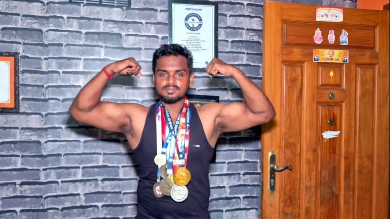 ஒரு நிமிடத்தில் 117 முறை! உலக சாதனை படைத்த செங்கல்பட்டு இளைஞர்